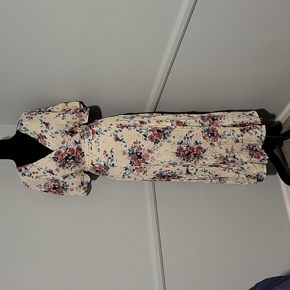 Floral Wrap Dress